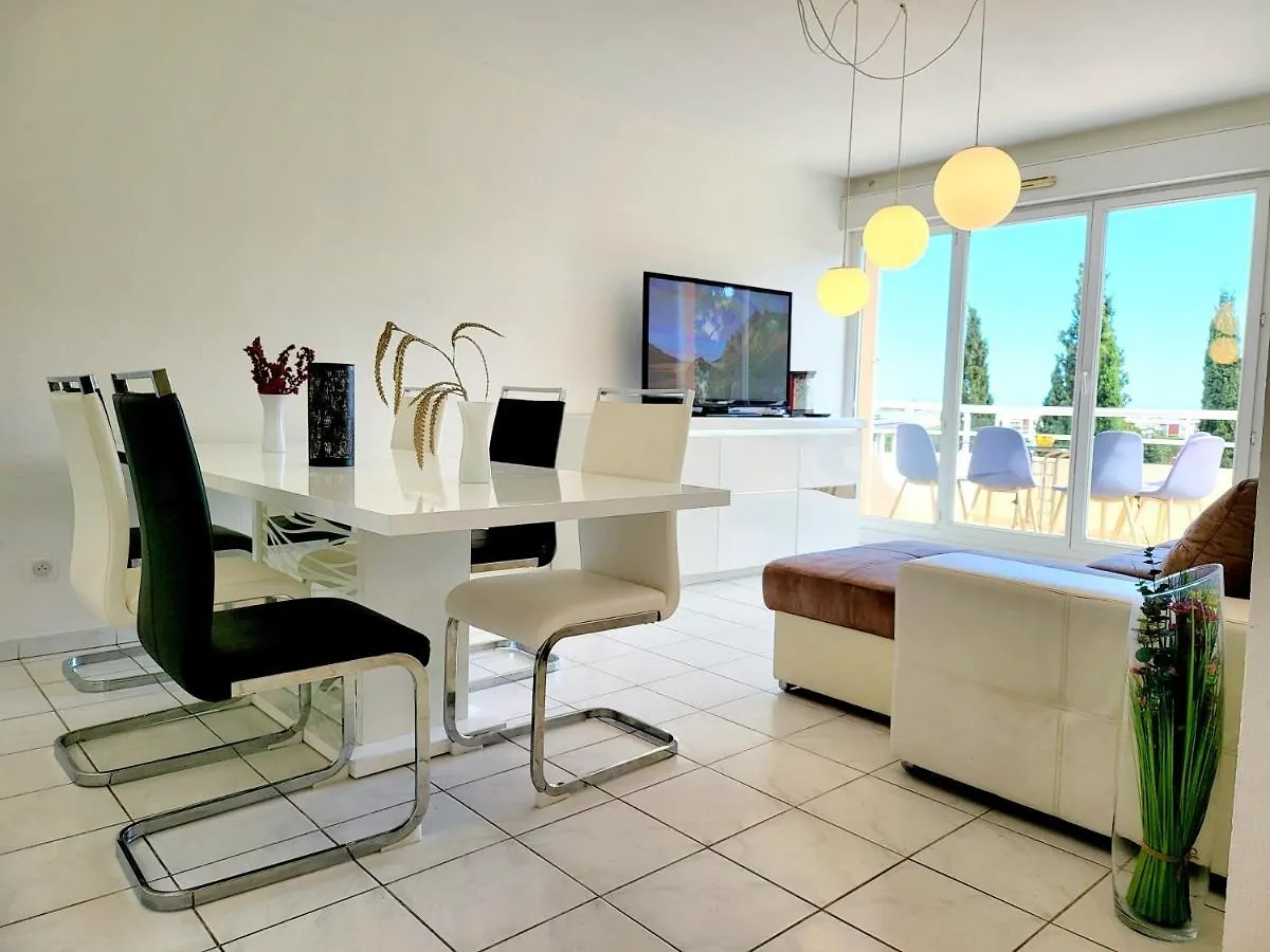 Appart Luxueux 3 Pieces, Piscine, Mer, Terrasse Cannes Appartement