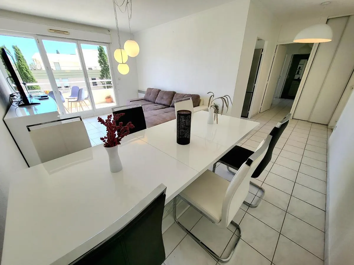 Appartement Appart Luxueux 3 Pieces, Piscine, Mer, Terrasse Cannes