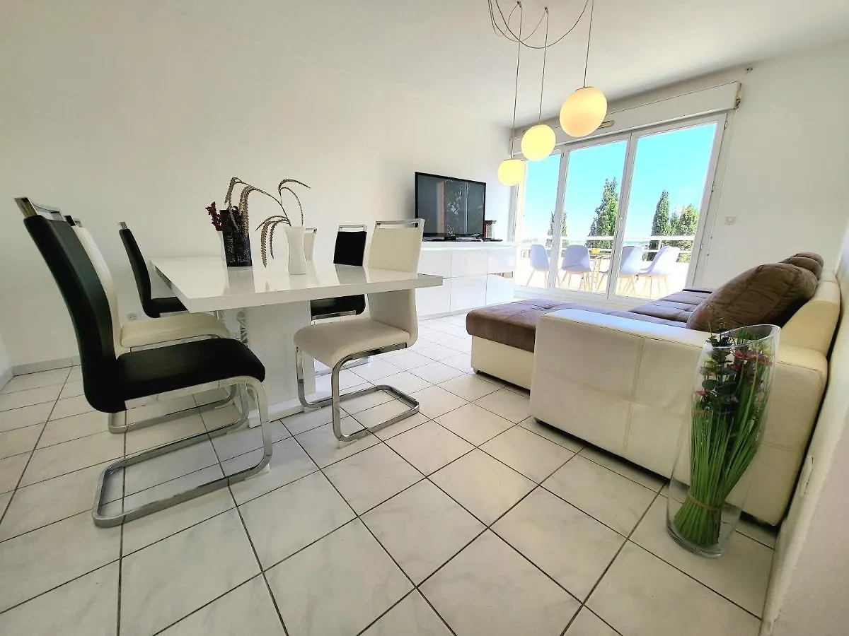 Appartement Appart Luxueux 3 Pieces, Piscine, Mer, Terrasse Cannes France