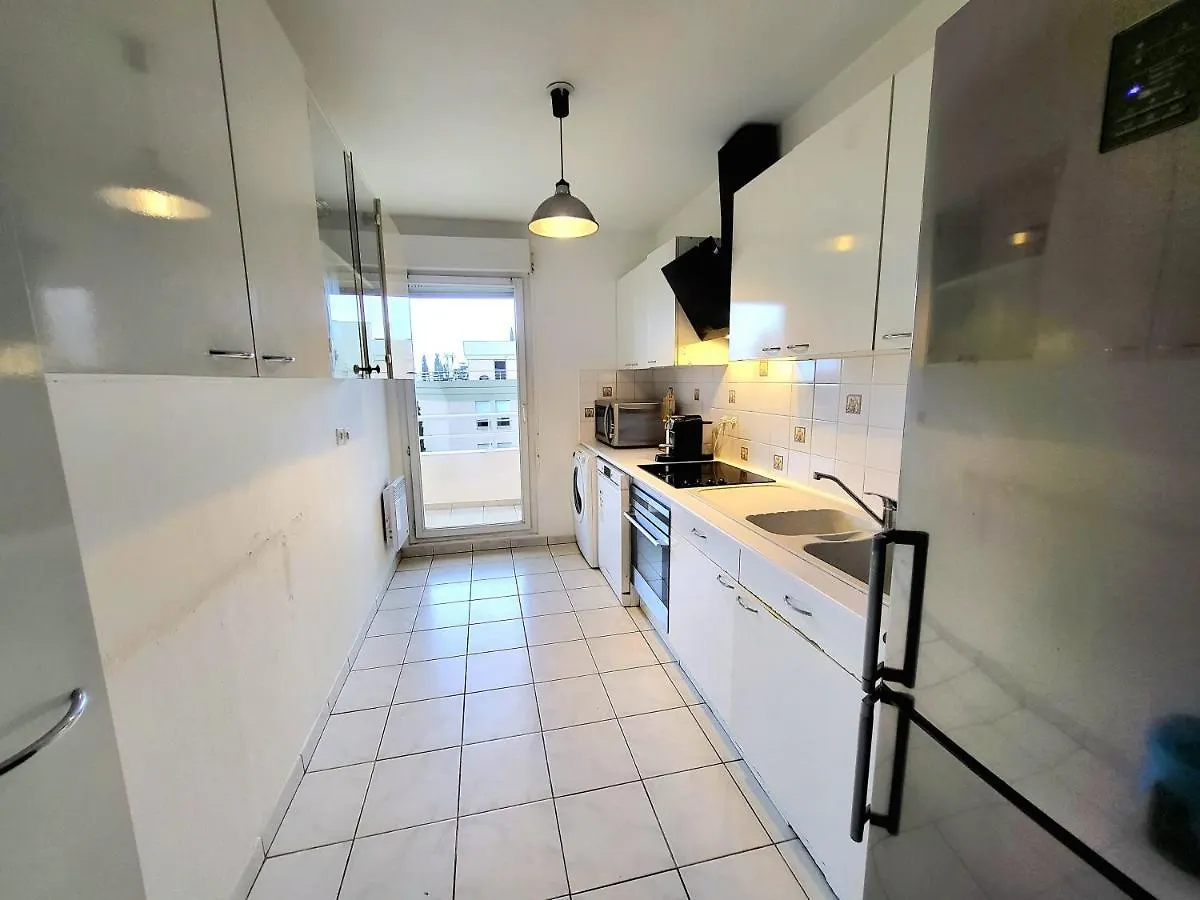 Appart Luxueux 3 Pieces, Piscine, Mer, Terrasse Cannes 0*,  France